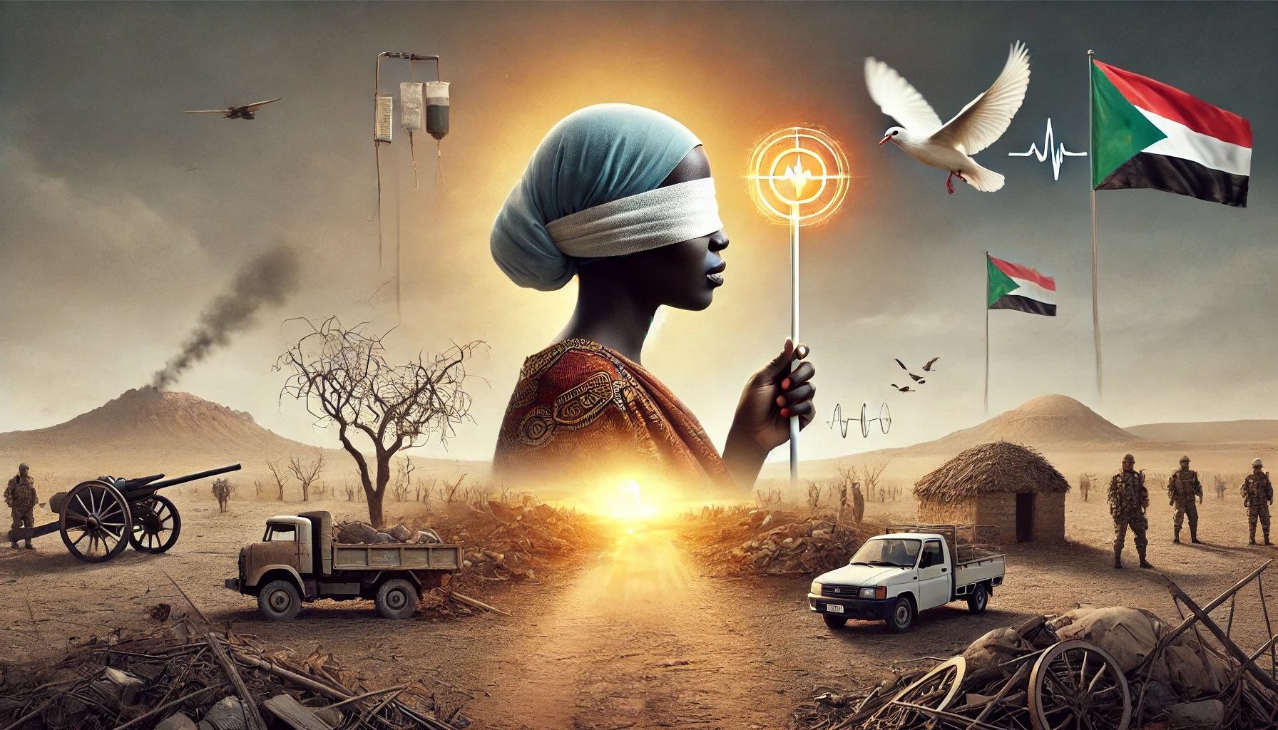 د. ميادة إبراهيم الكفيفة التي تغلبت على مرض ارتفاع ضغط السائل الدماغي، ومآسي حرب السودان
