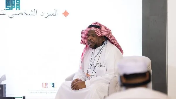 رحلة مُلهمة للكاتب الكفيف محمد بلو في معرض الرياض تقرأ تُسلّط الضوء على قوة الكلمات